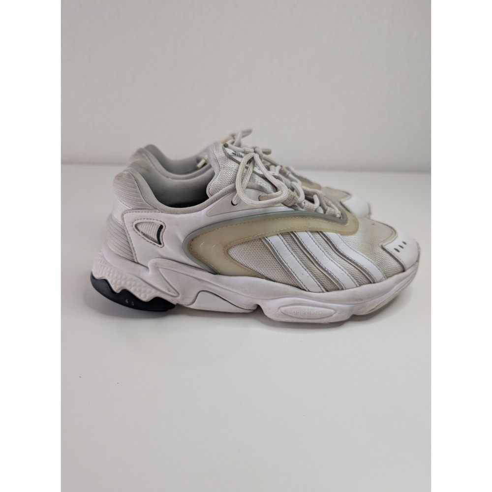 Adidas Oztral Sneakers Men's 7.5 Comfy White Casual Walking Shoes